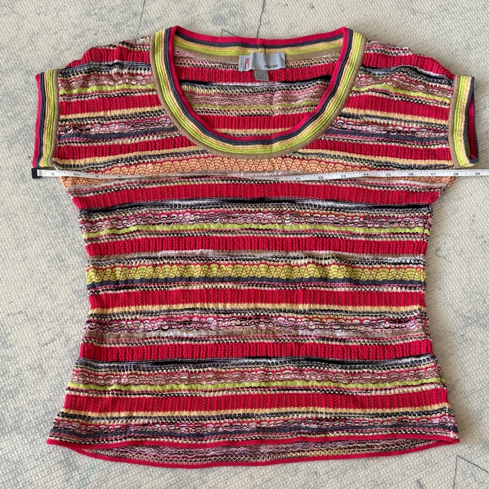 MISSONI - Striped Multicolor Top
